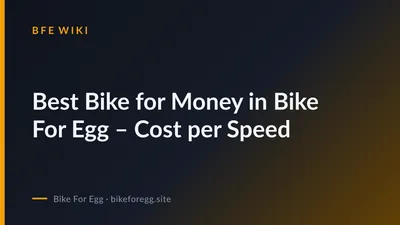 Best Bike for Money in Bike For Egg – Cost per Speed cover